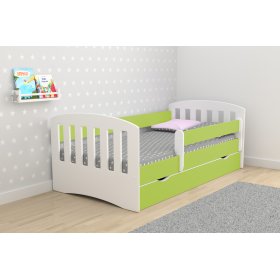 Dětská postel Classic - zelená